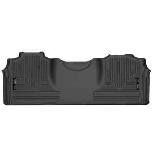 Ram 2500 Floor Mats - Rear - Husky Liners - WeatherBeater - Black - `19-`21